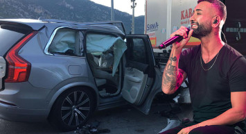 Ünlü şarkıcı Tan Taşçı kaza yaptı! Yaralanan şarkıcı apar topar hastaneye kaldırıldı