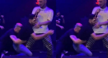 Ünlü şarkıcıya konser sırasında hayranı tarafından saldırı şoku! Uzi sinirlenip sahneyi terk etti