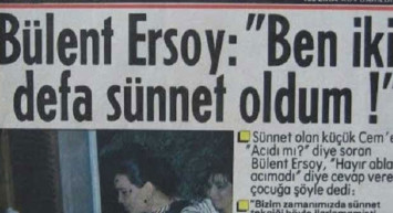 Ünlülerin geçmişteki gazete manşetlerinde düştüğü komik durumlar