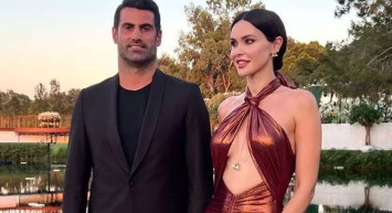 Volkan Demirel'in karısı Zeynep Sever dapdarp taytı giydi takipçileri için paylaştı yer yerinden oynadı