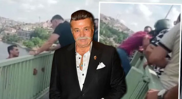 Yeşilçam'ın yıldız oyuncusu Nuri Alço Haliç Köprüsü'nden kendini atmaya çalışan gence engel oldu