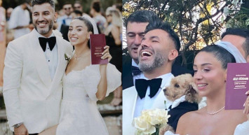 Zeynep Bastık'ın Düğününde Yarış Vardı!