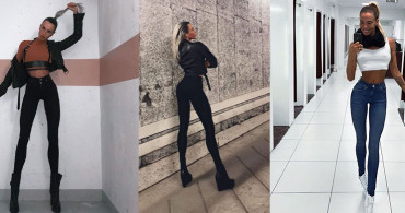 Olağandışı Uzun Bacakları ile Sosyal Medyayı Salladı
