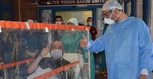 Denizli'de Coronavirüs Hastası 1 Ay Sonunda Yoğun Bakımdan Çıktı