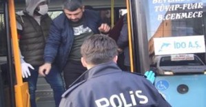 Esenyurt'ta Minibüs Şoförleri Kurala Uymadı
