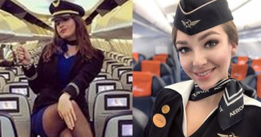 Hostesin uçakta yaptıkları yolcuları ayağı kaldırdı!