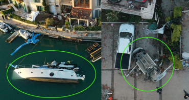 İzmir'de Meydana Gelen Hortum Felaketinden Görüntüler
