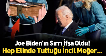 Joe Biden'ın yemin ettiği İncil çok konuşuldu!
