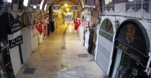 Kapalıçarşı'da Coronavirüs Sessizliği