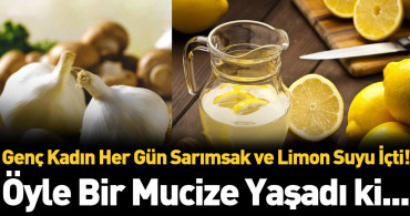 Limon suyuna sarımsak atarsanız ne olur? İnanamayacaksınız!