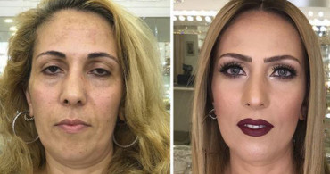 Makyajla Bambaşka İnsanlara Dönüşen Kadınlar