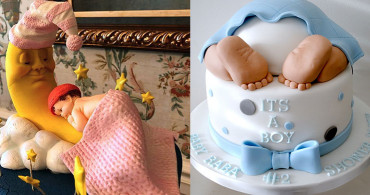 Baby Shower Partiniz İçin Büyüleyici 8 Pasta 