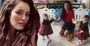 Pelin Akil, İkiz Bebeklerinin İlk Adımlarını Paylaştı