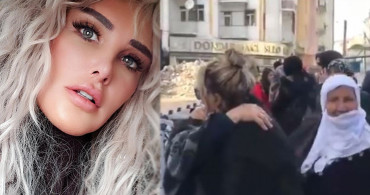 Seren Serengil Elazığ'da Depremzedeler İle Buluştu