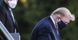 Trump'ın Hastaneye Götürüldüğü Görüntüler Ortaya Çıktı