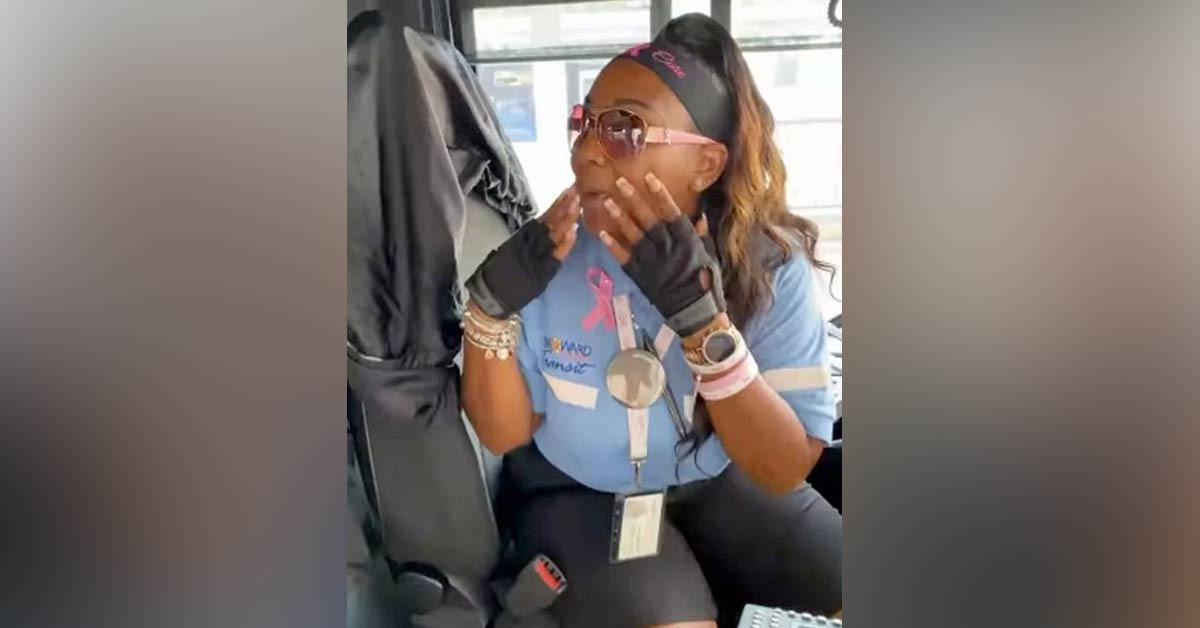 Şoför indirmeye çalıştı