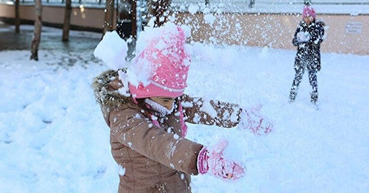 Kars'ın 3 ilçesine kar tatili