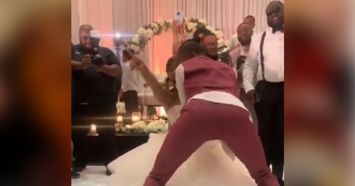 Düğünde ilginç anlar