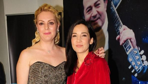 Kayahan'ın Kızı Beste Açar ve Kayahan'ın eşi İpek Açar