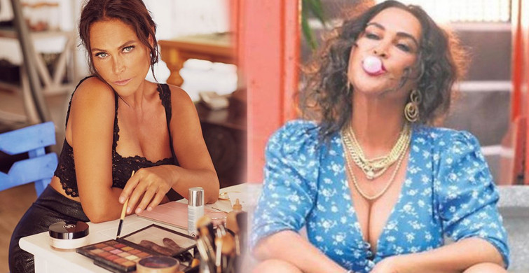 58’lik Hülya Avşar’dan olay yaratan görüntüler! Kamera karşısında göğüslerini açtı ‘Cesaretin vücut bulmuş hali’