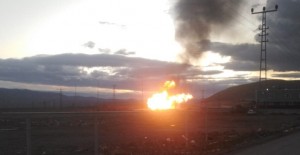 Türkiye-İran Sınırında Doğal Gaz Patlaması