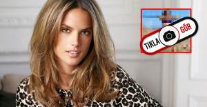 Alessandra Ambrosio Mor Bikinisiyle Sosyal Medyayı Salladı