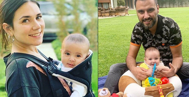 Alişan ve Buse Varol Oğulları Burak'ın Doğum Günün Kutladı
