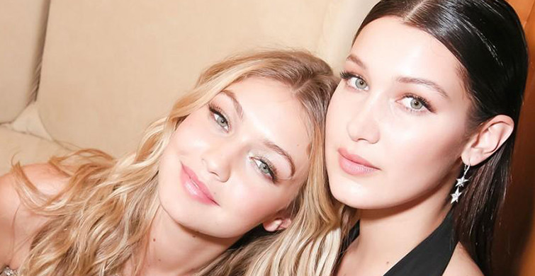 Bella Hadid ile Gigi Hadid Kuliste Uyuyakaldı