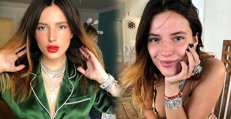 Bella Thorne, Kız Arkadaşıyla Yatakta Poz Verdi