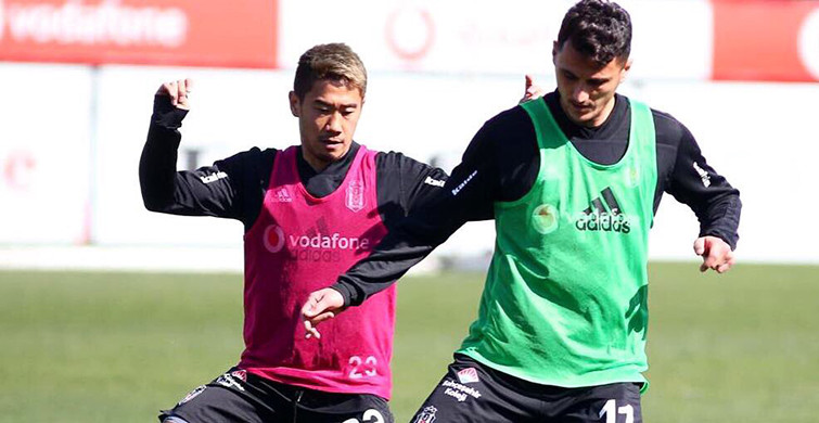 Beşiktaşlı Futbolcular Göztepe Maçı İçin Antrenmana Çıktı