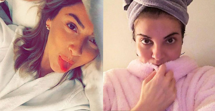 Ünlülerin Yeni Akımı ‘Bornozlu Fotoğraf’ 