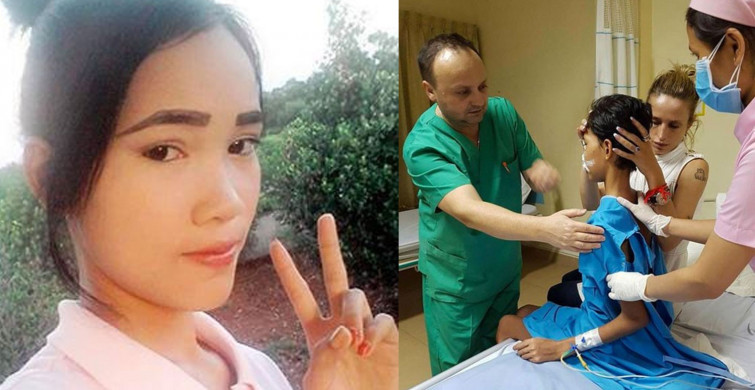 Böylesini ilk defa göreceksiniz! Dişini çektirmeye gitti yüzünü kaybetti