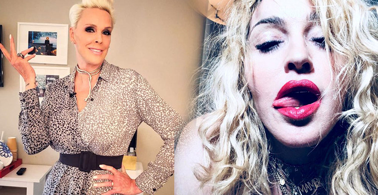 Brigitte Nielsen, Madonna Anısıyla Olay Oldu
