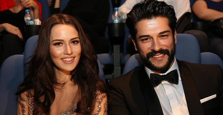 Fahriye Evcen’den Burak Özçivit’e Romantik Kutlama