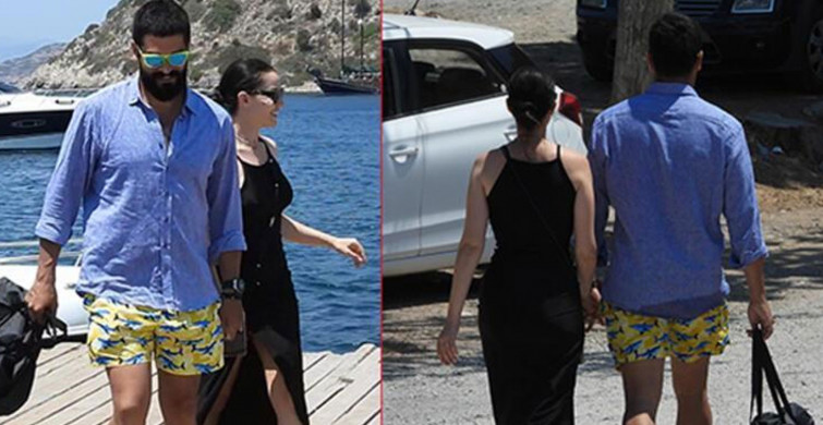 Burak Özçivit ile Fahriye Evcen'in Tekne Keyfi!