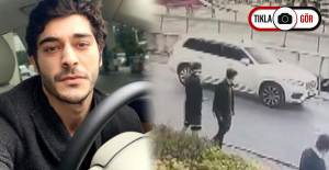 Burak Deniz'in Lüks Cipine Minibüs Çarptı