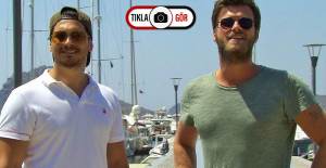 Kıvanç Tatlıtuğ ile Çağatay Ulusoy Balık Avlamak İçin Bodrum Turunda