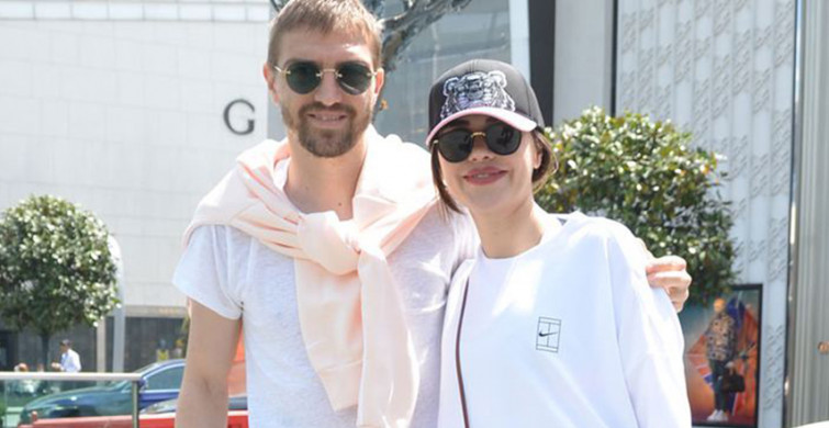 Caner Erkin ve Şükran Ovalı Güneşli Havanın Keyfini Çıkardı
