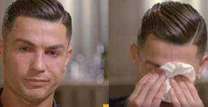 Cristiano Ronaldo Canlı Yayında Hüngür Hüngür Ağladı!