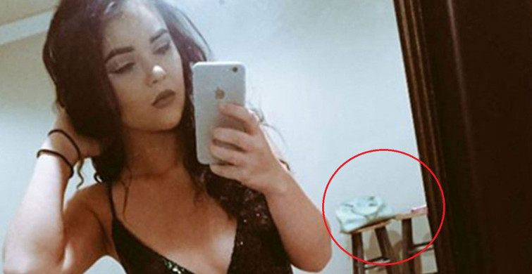 Çektiği selfie ile olay oldu! Fotoğraftaki detayı fark ettiniz mi?