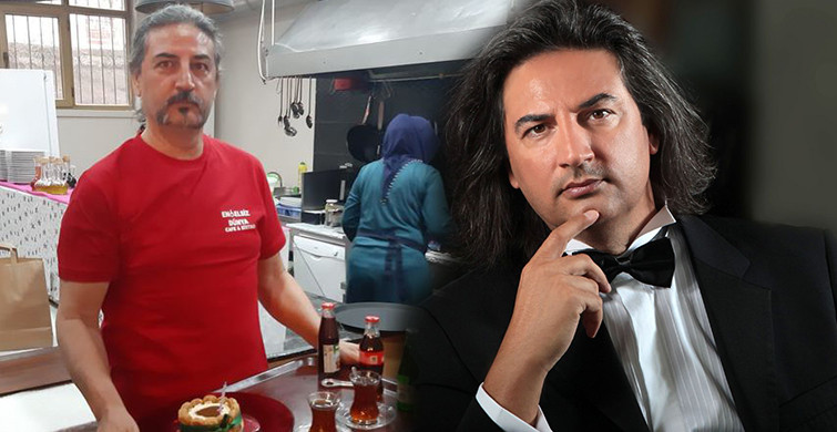 Şarkıcı Çelik Destek İçin Garsonluk Yaptı