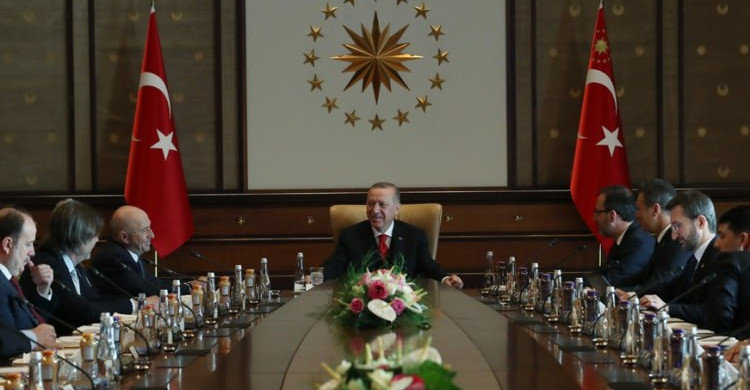 Cumhurbaşkanı Erdoğan Kulüpler Birliği İle Görüştü!