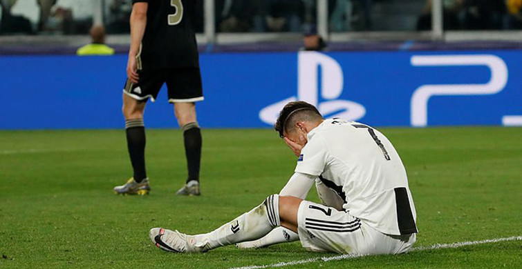Ronaldo Şampiyonlar Ligi'ne Yarı Finali Göremeden Veda Etti