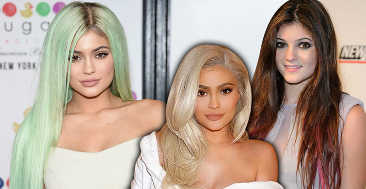 Kylie Jenner'ın Akıl Almaz Evrimi