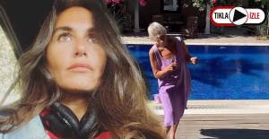 Eda Taşpınar 90 Yaşındaki Anneannesinin Dans Ettiği Anları Paylaştı