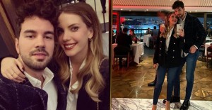 Eda Ece'den Sevgilisi Buğrahan Tuncer'e Romantik Kutlama