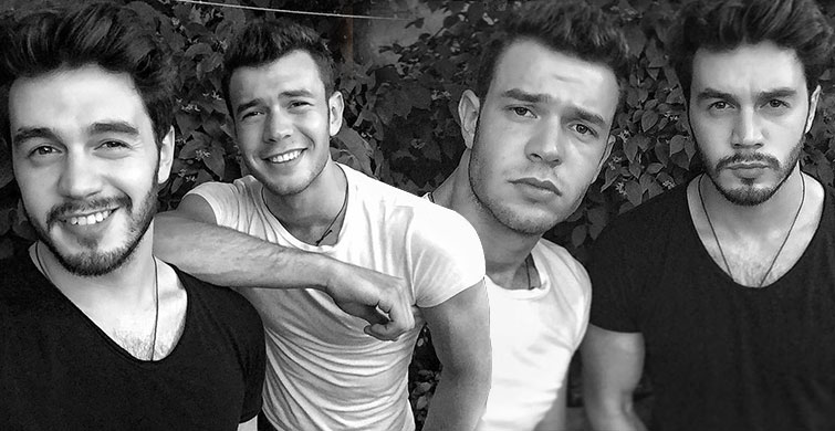 İsmail Ege Şaşmaz ve Aytaç Şaşmaz'dan Kardeş Pozu