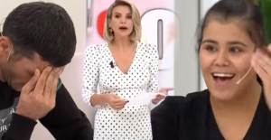 Esra Erol'da Çocuğunun Komşusundan Olduğunu Öğrenen Kadın Kocasının Yanında Sevinçten Havalara Uçtu