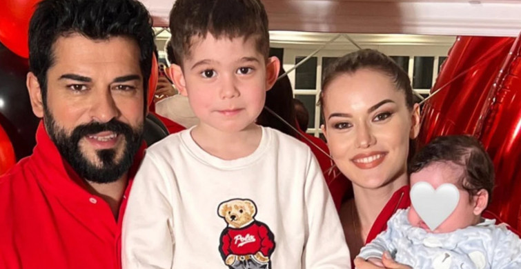 Fahriye Evcen küçük oğlu Kerem'i paylaştı: Bakın herkes kime benzetti!