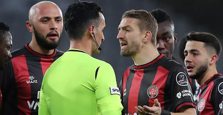 Fenerbahçe Maçında Kırmızı Kart Gören Fatih Karagümrüklü Caner Erkin'e Büyük Ceza!